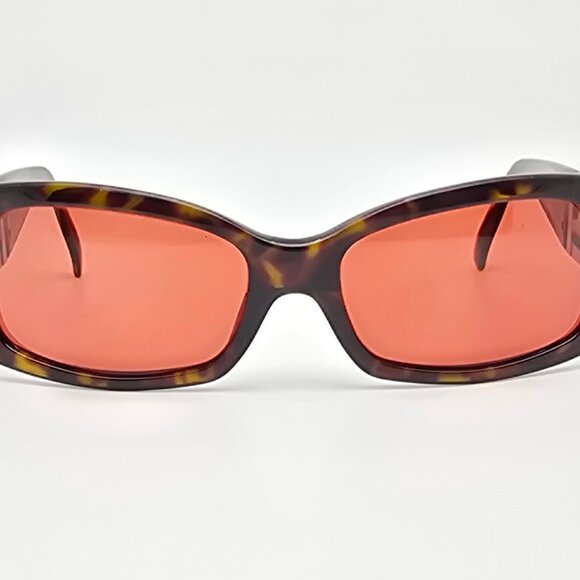 Versace Mod. 4111-B 108/3 Dark Tortoise Rhinestone Frame Brown Lens Sunglasses main image 10